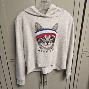 Justice Girl's 14/16 Hooded Sweatshirt